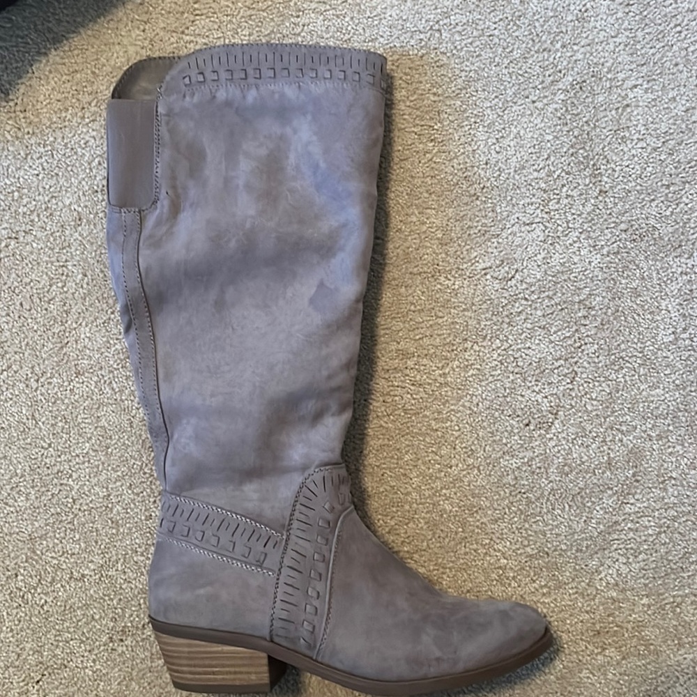 Madeline Girl tall boots, stone color
